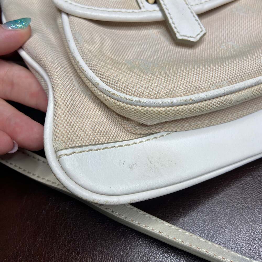 Dooney & Bourke Beige Letter Carrier Crossbody - Picture 10 of 10